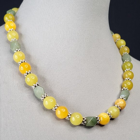 LEMON STONE  NECKLACE - Picture 4 of 7